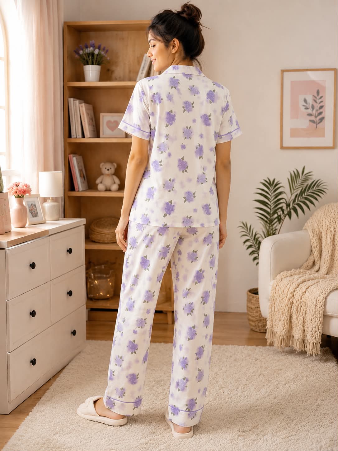 Violet Duchess PJ & Shorts Set