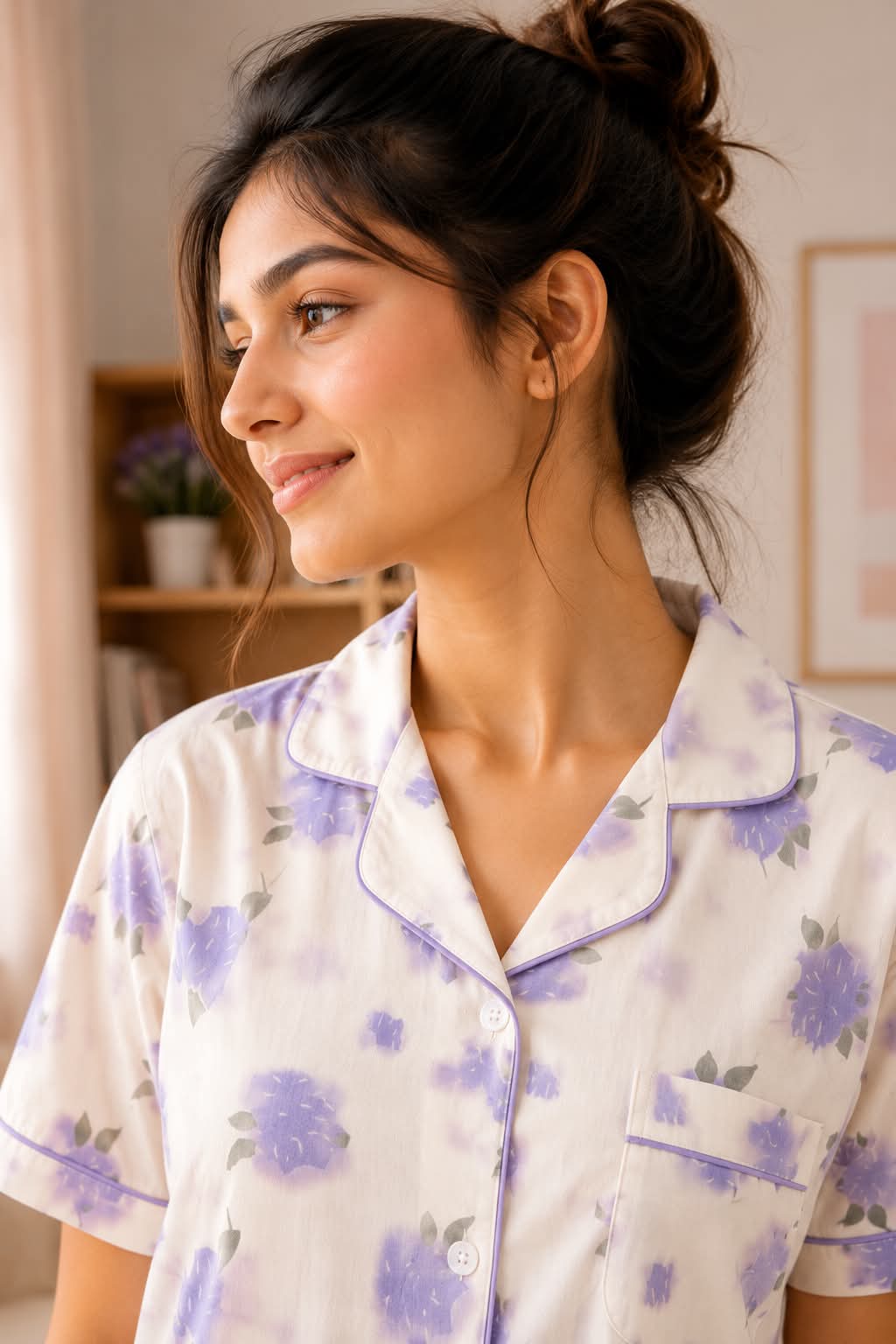 Violet Duchess PJ & Shorts Set