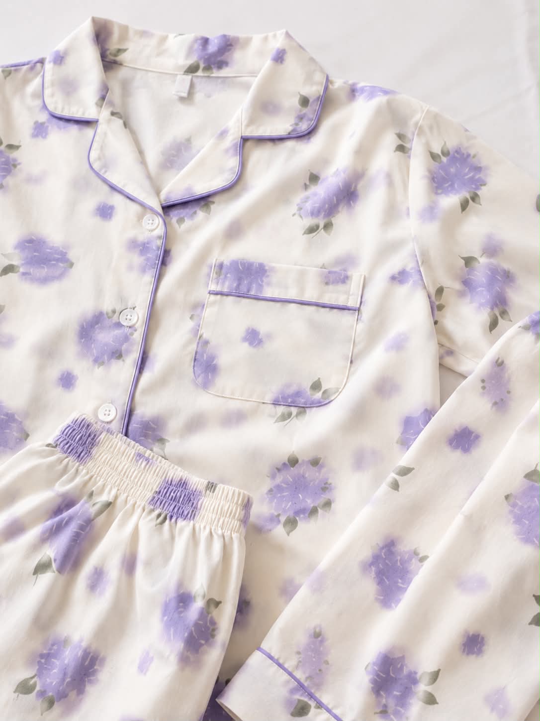 Violet Duchess PJ & Shorts Set