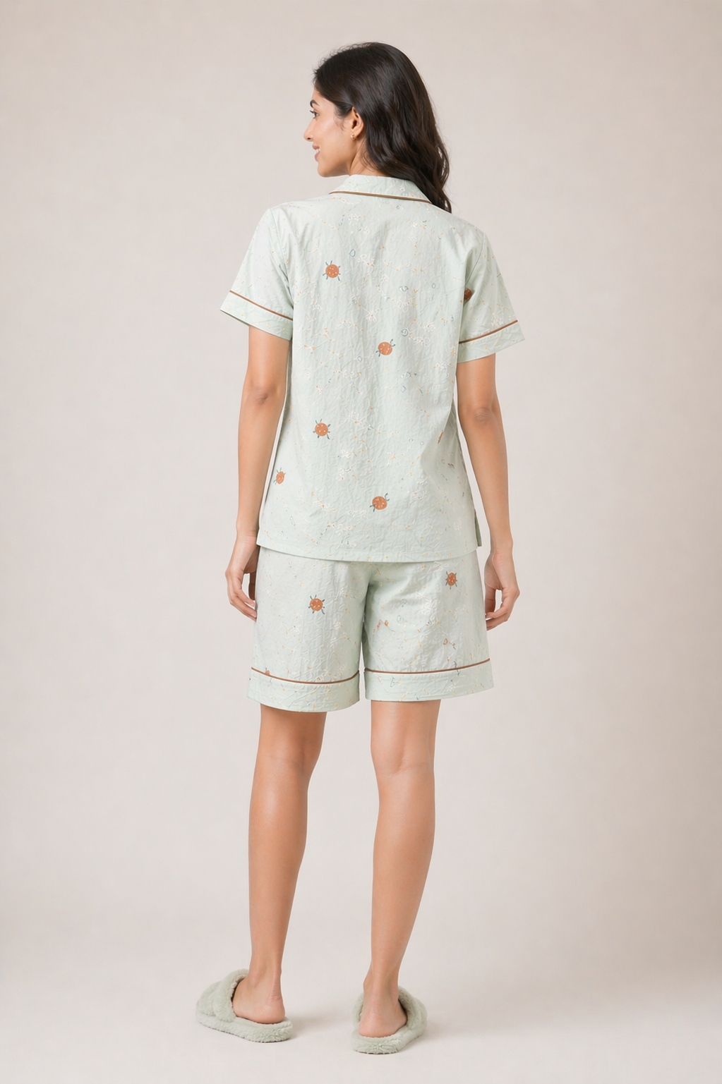Cherry Tomato Shorts Set