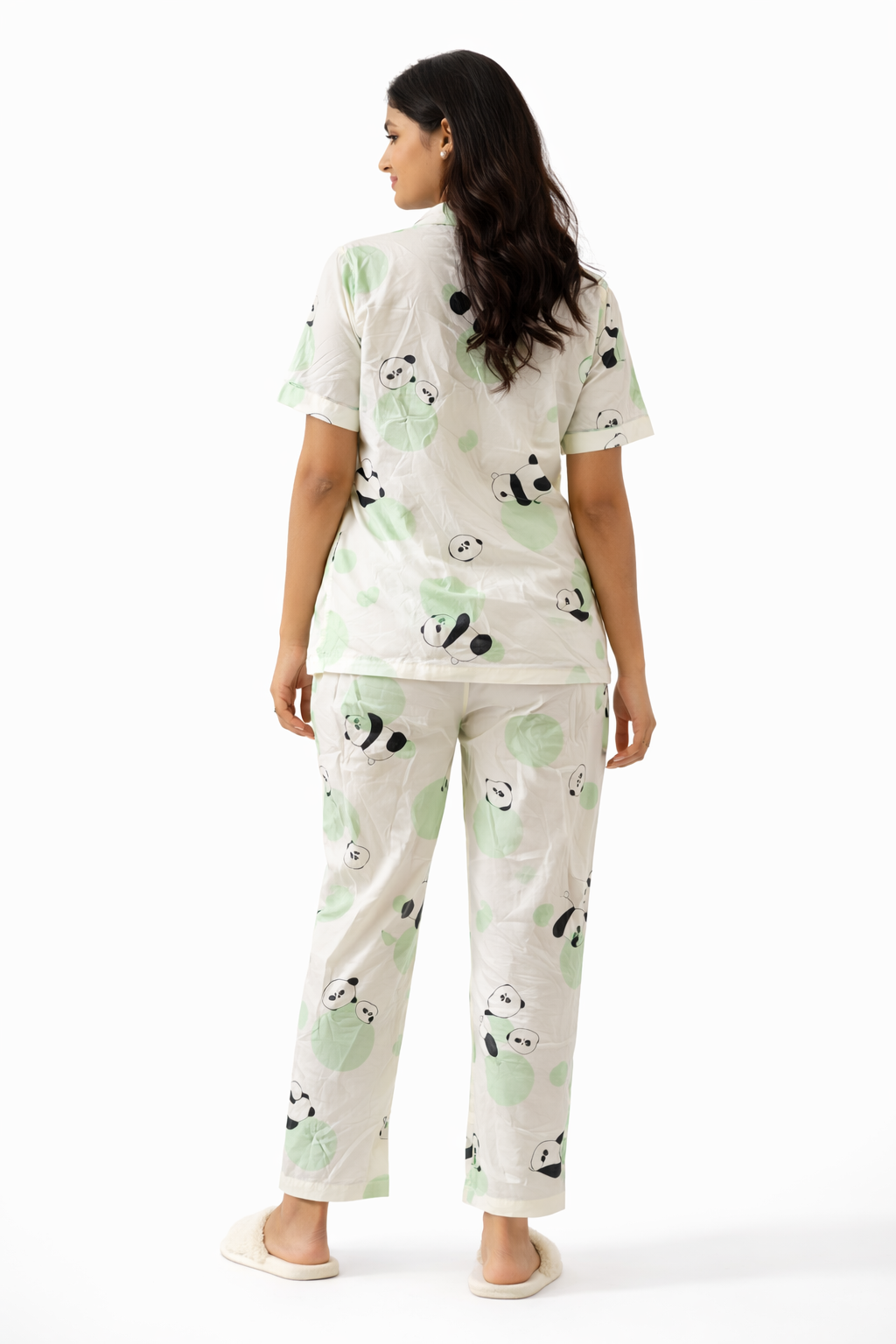 Green Panda PJ Set