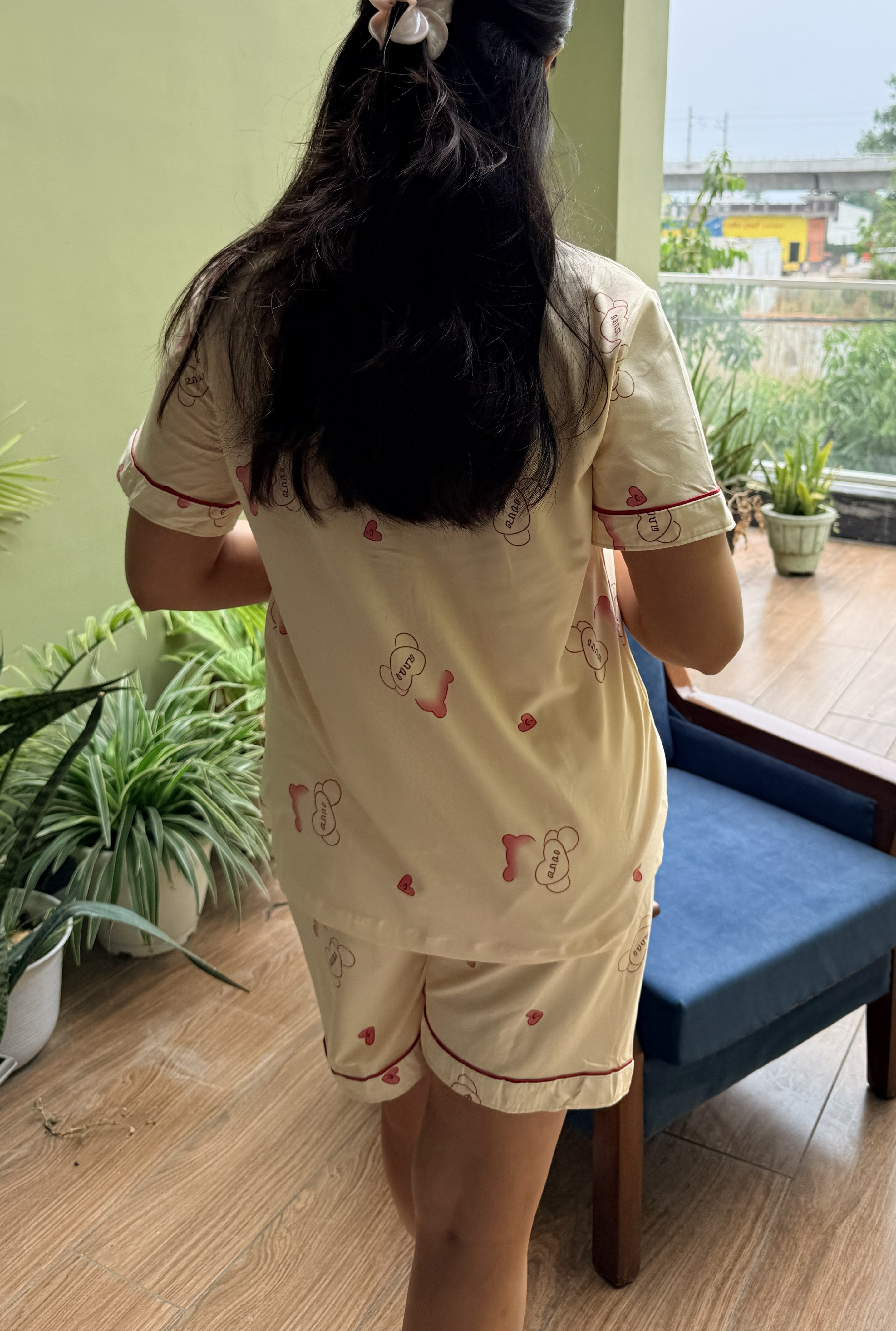 Berry Bear PJ & Shorts Set