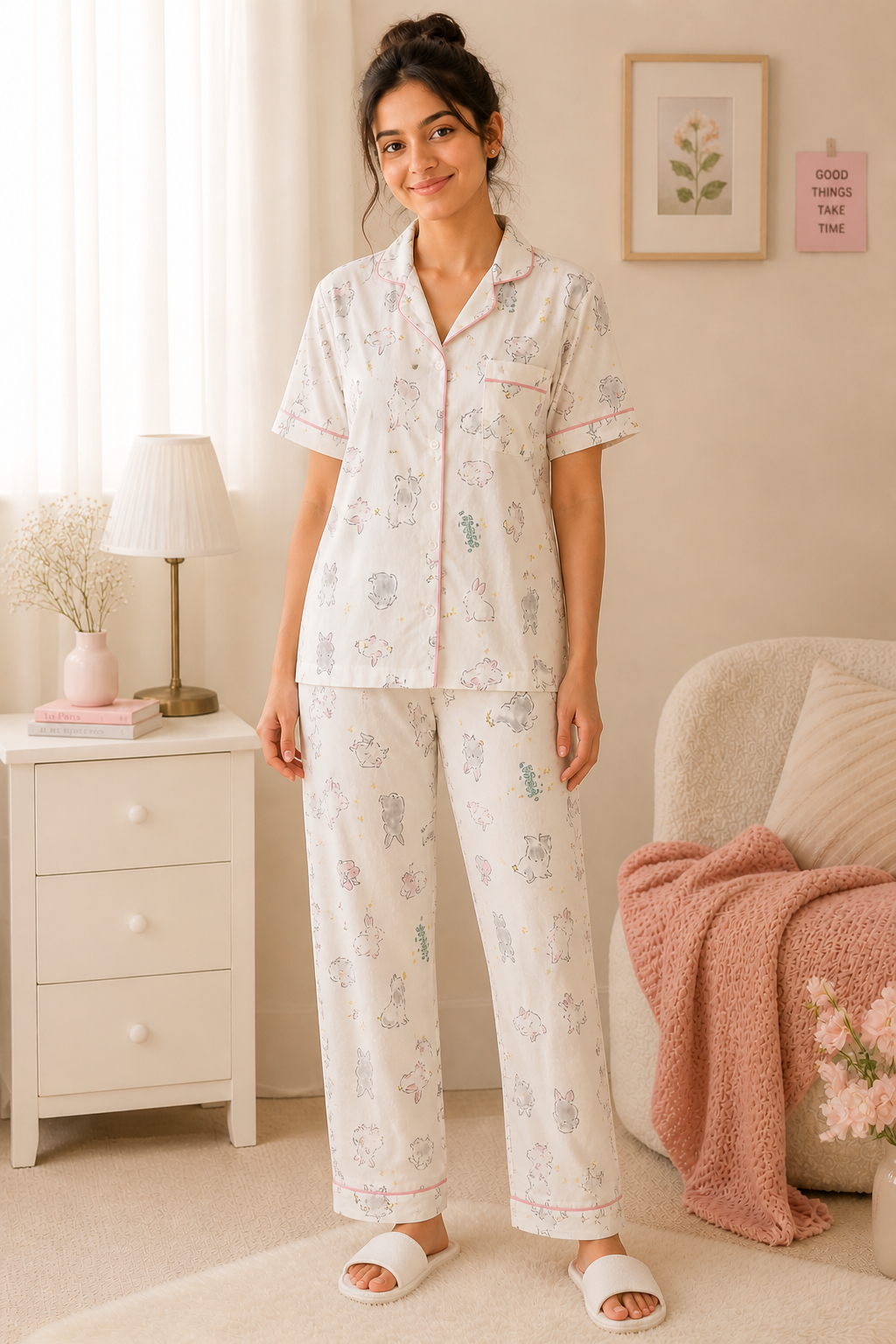Cloud Bunny PJ Set