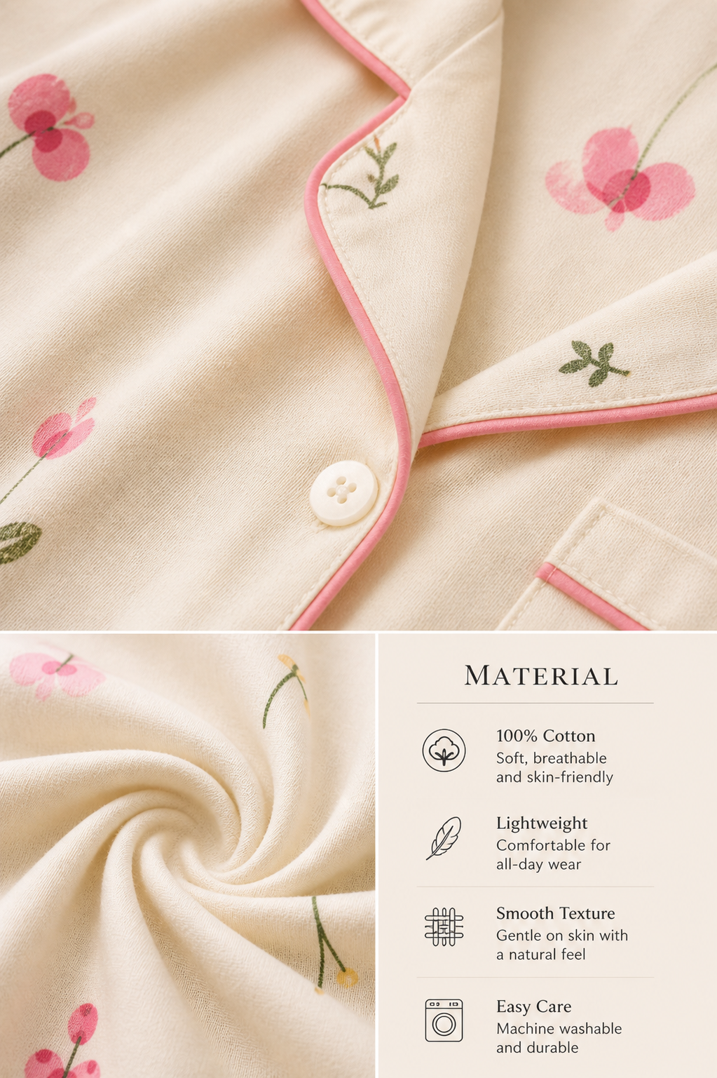 Cherry Blossom PJ Set