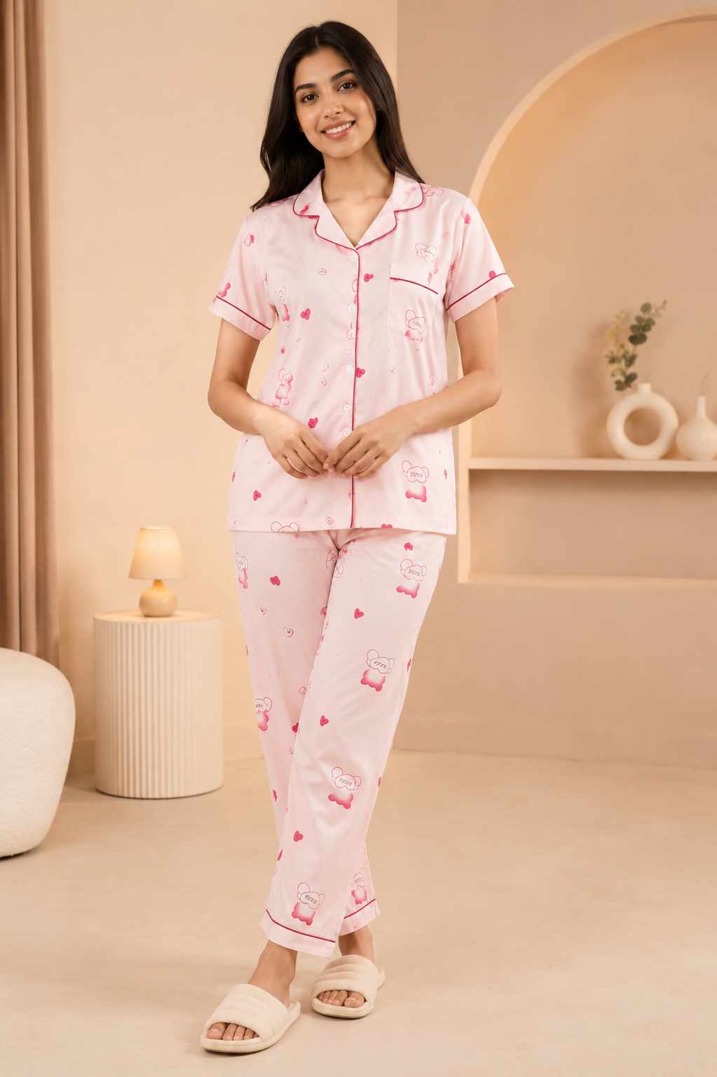 Luna PJ & Shorts Set