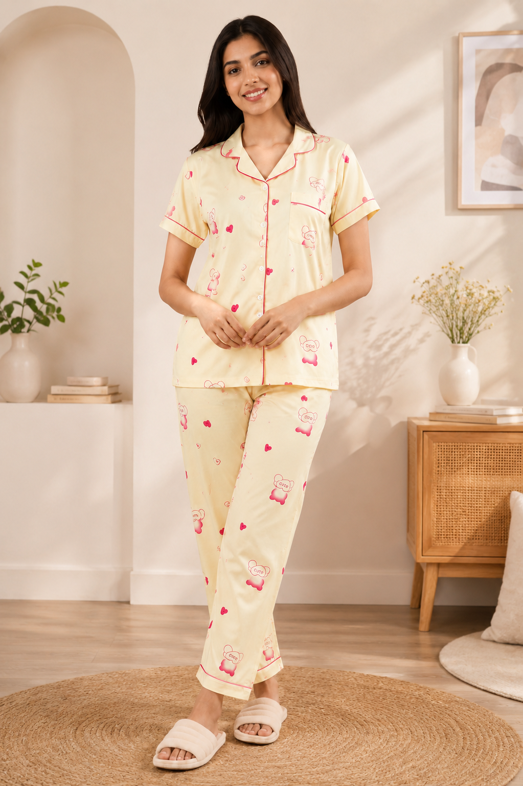 Luna PJ & Shorts Set