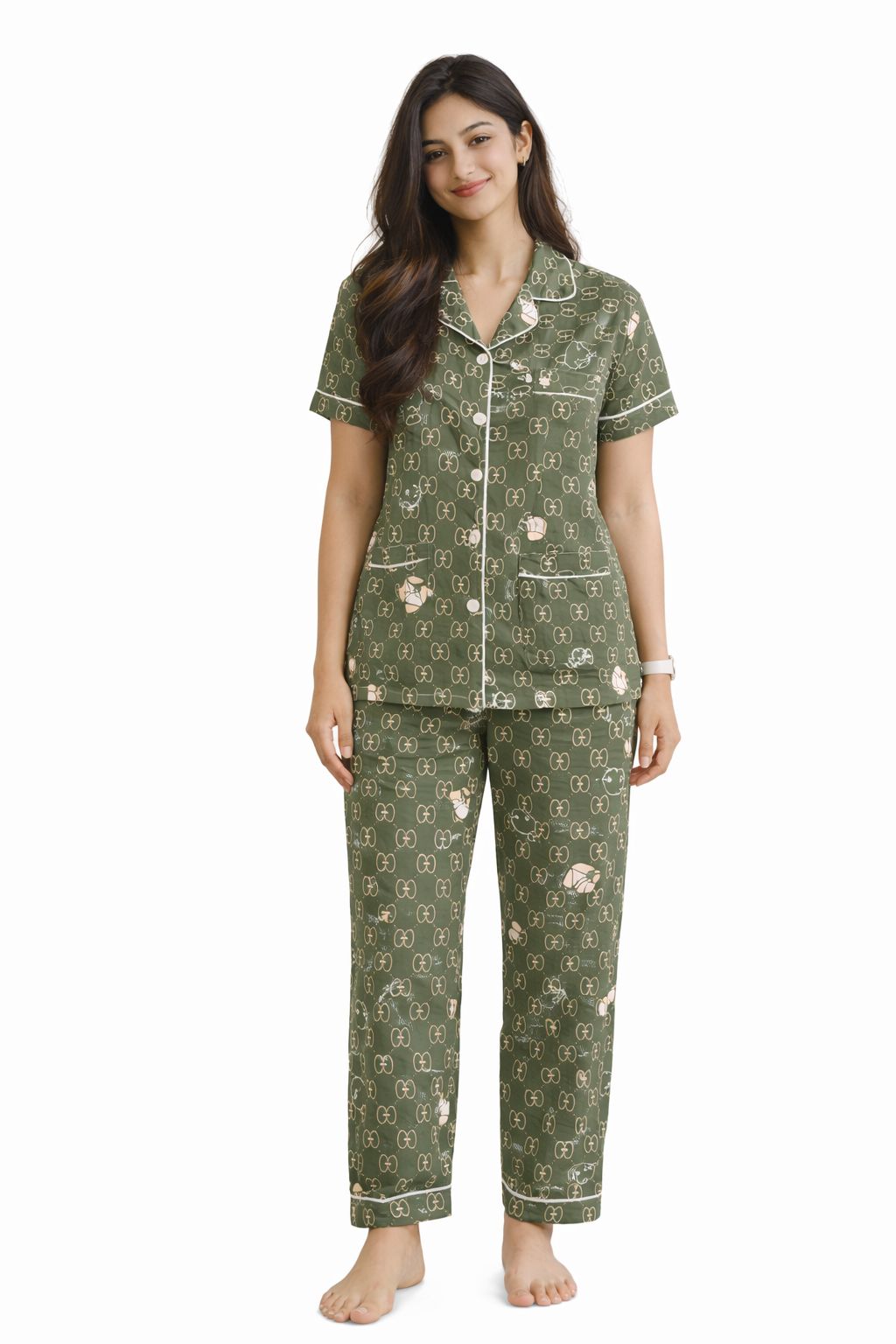 Midnight Teddy PJ Set