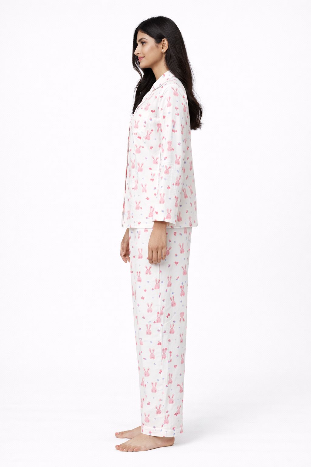 Blush Bunny PJ Set