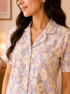 Wisteria Manor PJ & Shorts Set