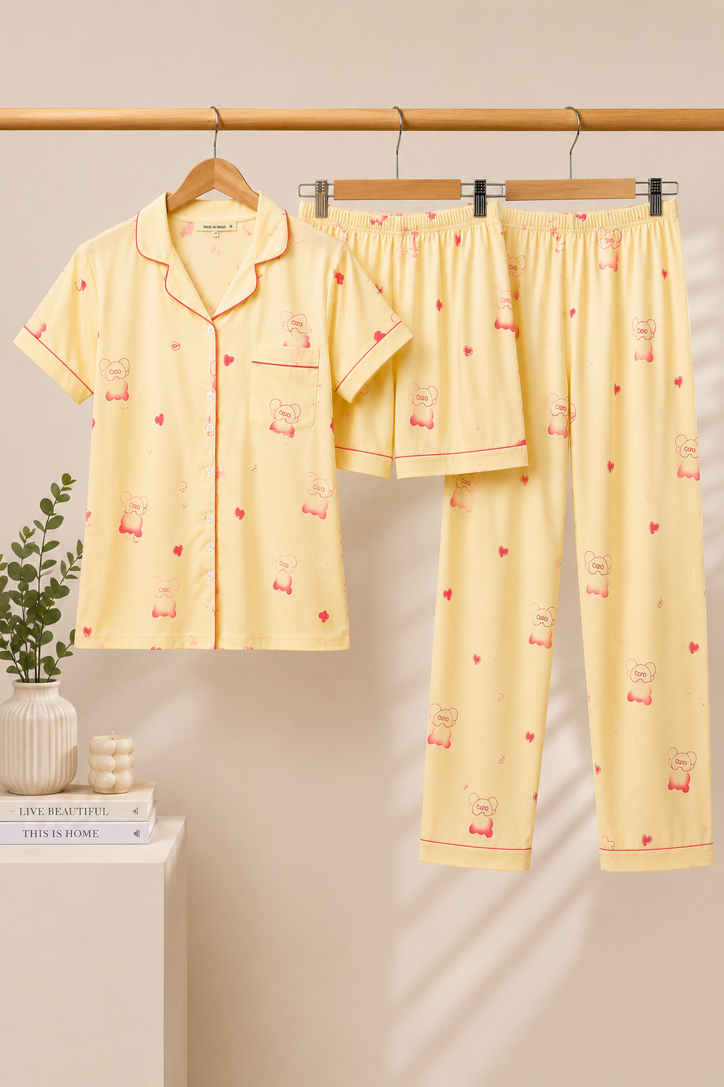 Luna PJ & Shorts Set