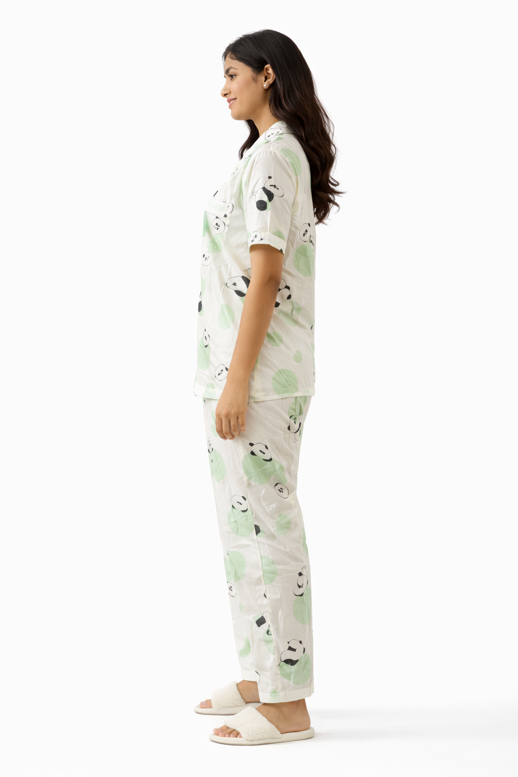 Green Panda PJ Set