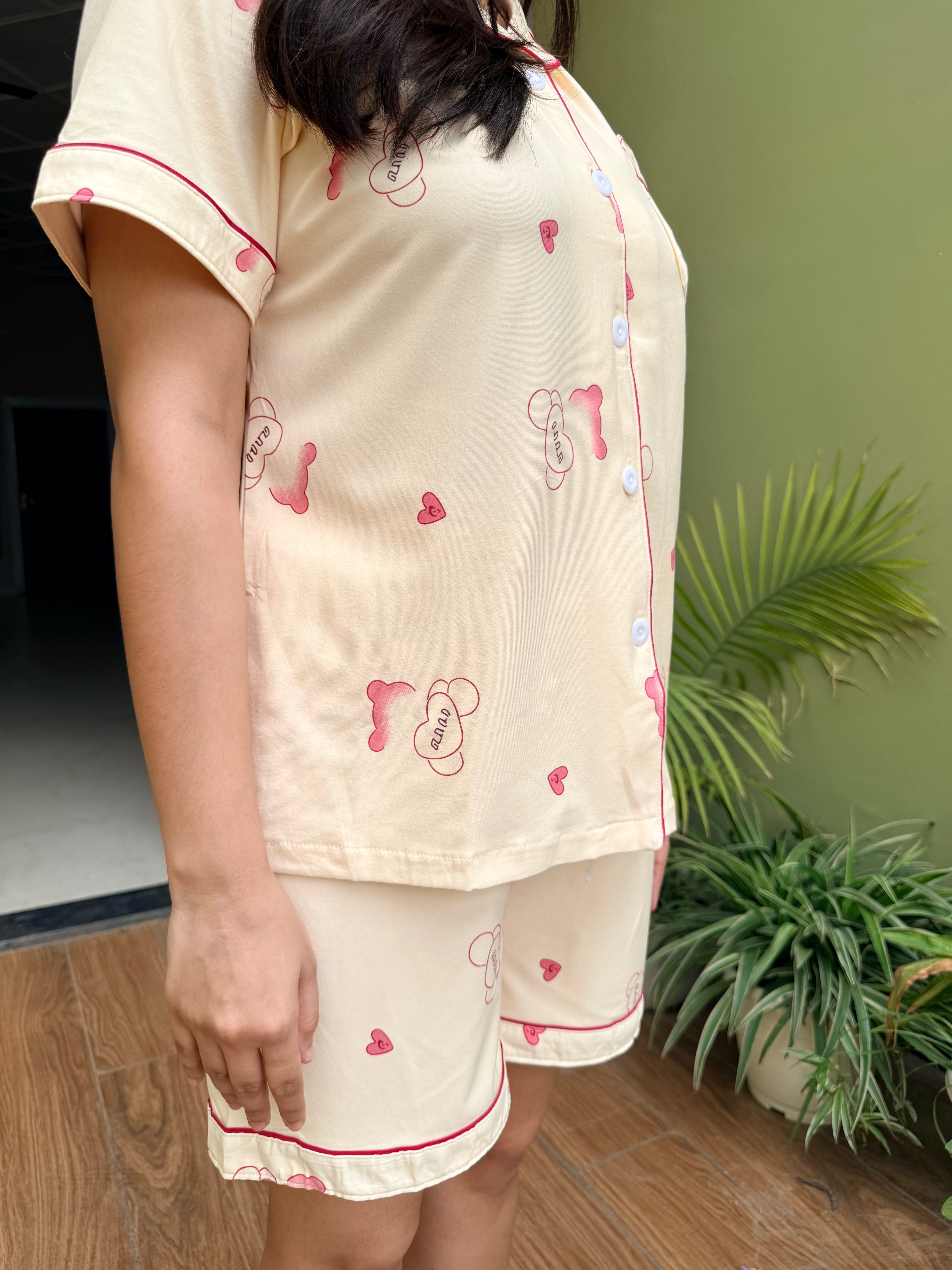 Berry Bear PJ & Shorts Set