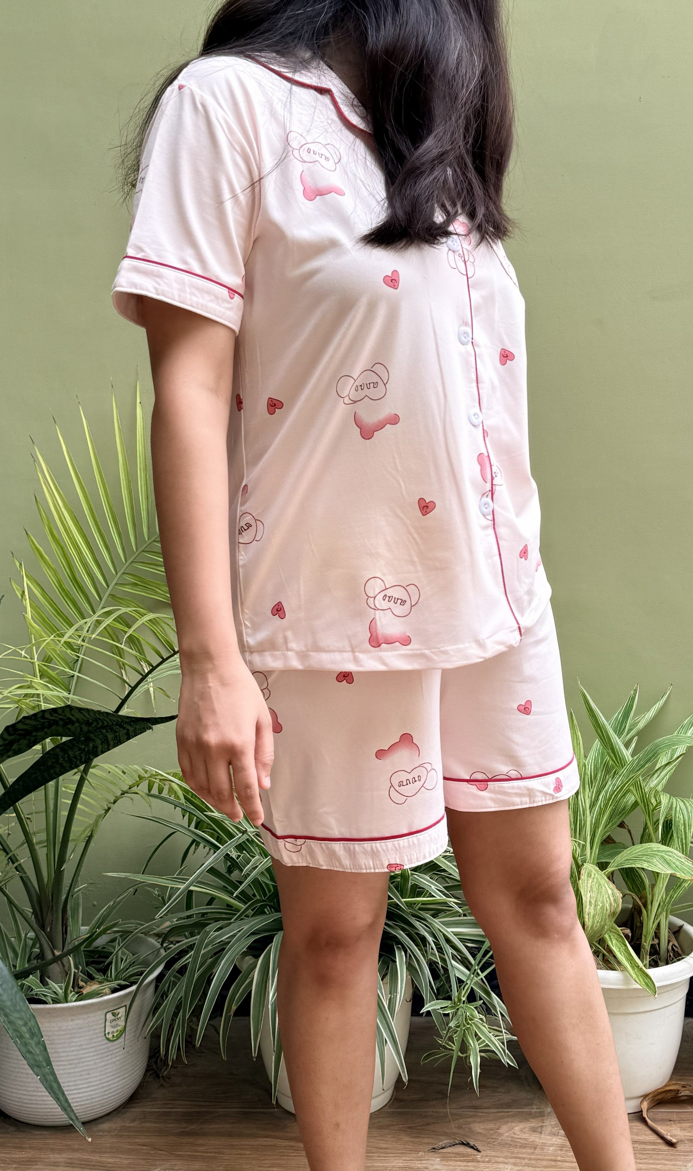 Berry Bear PJ & Shorts Set