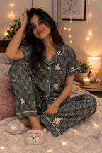 Midnight Teddy PJ Set
